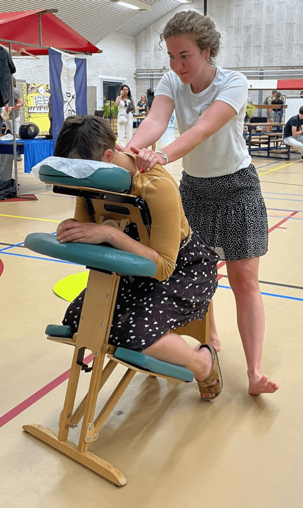 Stoelmassage Delft